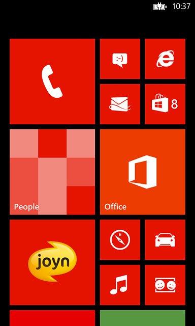 Press the phone icon.