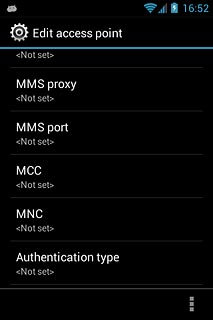 Press Authentication type.