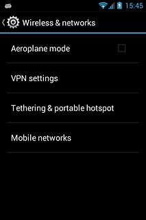 Press Mobile networks.