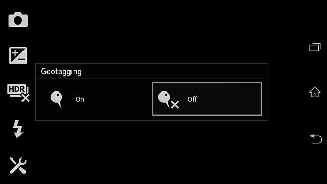 Press On or Off.