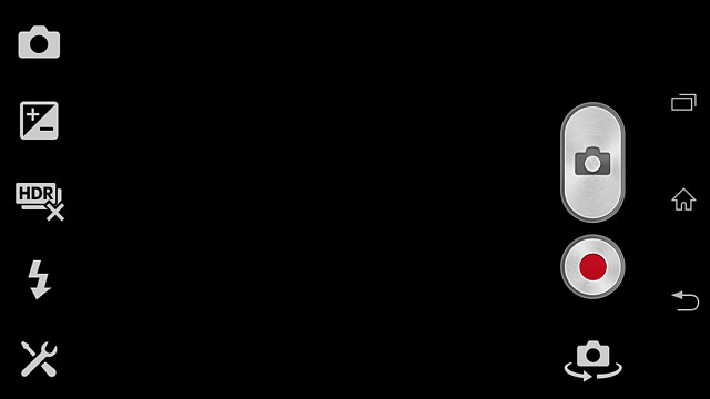 Press the home icon to return to the home screen.