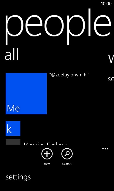 Press settings.