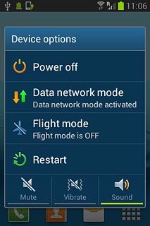 To turn on silent mode:Press Mute.