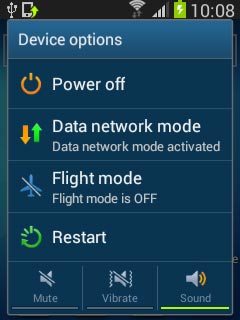 To turn on silent mode:Press Mute.