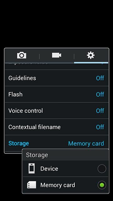 Press Device or Memory card.