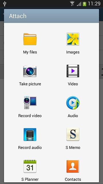 Press My files.Go to the required folder.