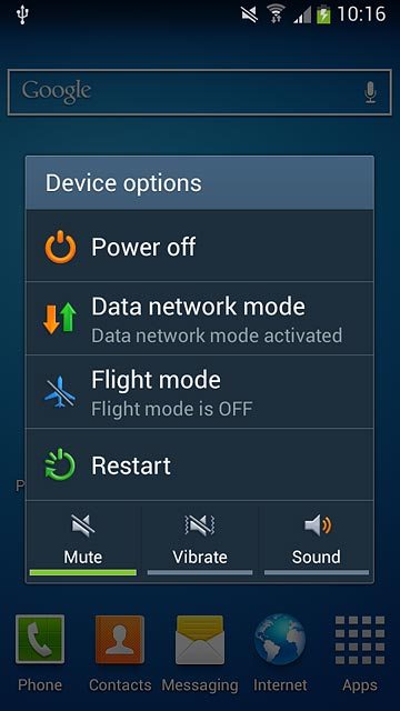 To turn off silent mode:Press Sound.