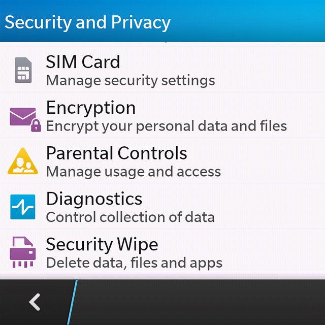 Press Security Wipe.