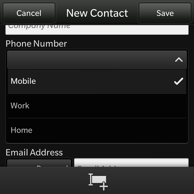 Press the required number type.