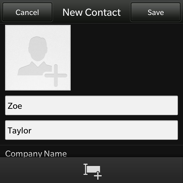 Press the add picture icon.