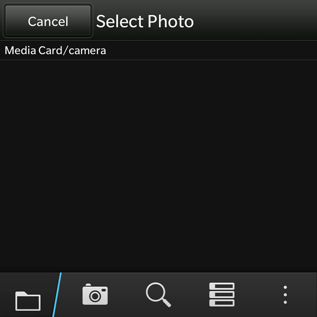 To take a new picture:Press the camera icon.