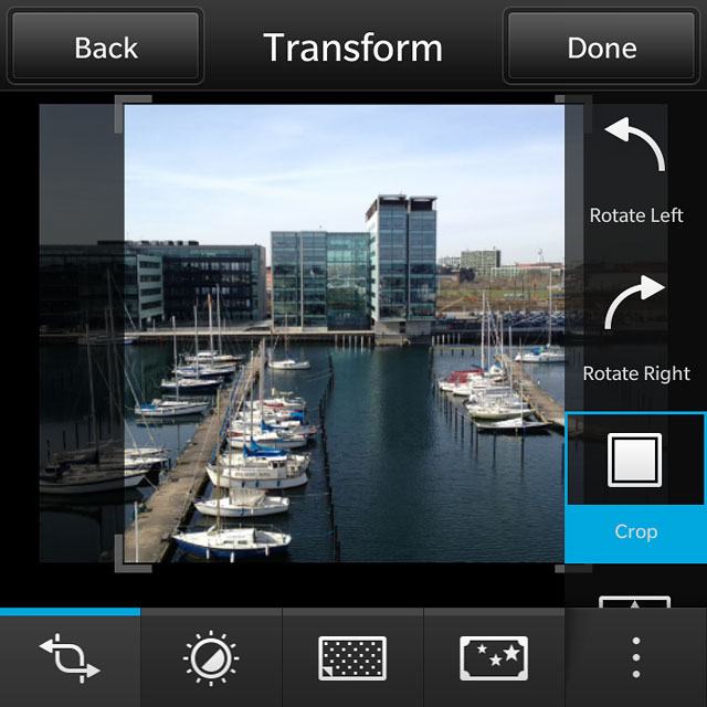 Drag the frame to the required position to select the required section.