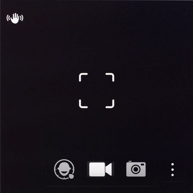Press the camera icon.