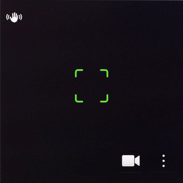 If the video recorder is turned on:Press the video recorder icon.