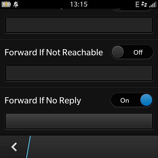 Press the drop down list below the divert type.