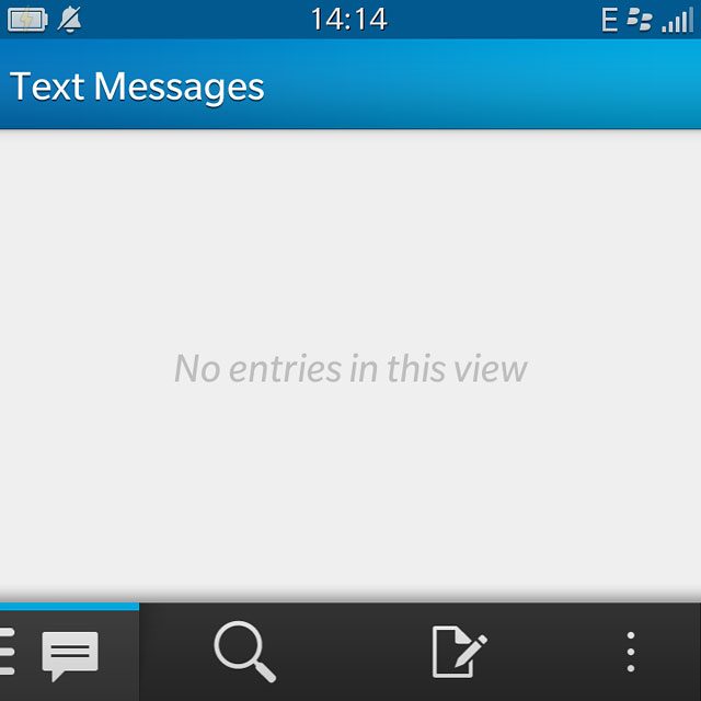 Press the new message icon.