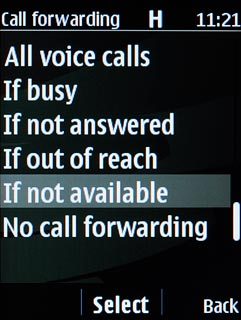 If not available