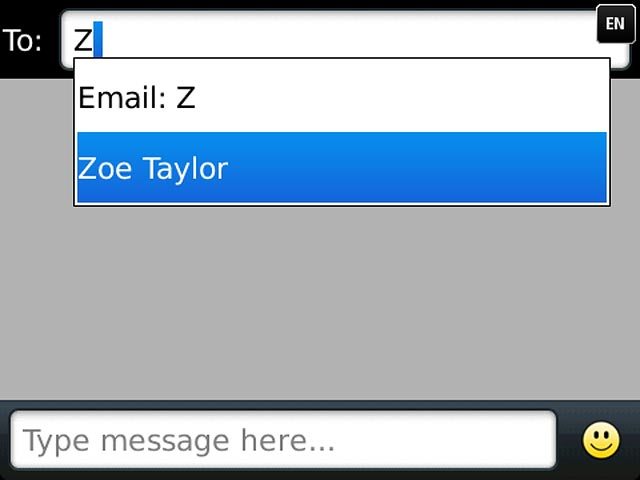 Key in the first letters of the required contact.Matching contacts are displayed.Press the required contact.