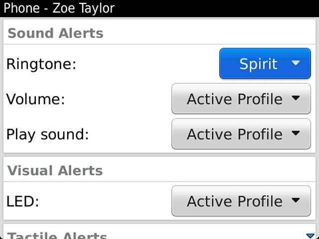 Press Ringtone.