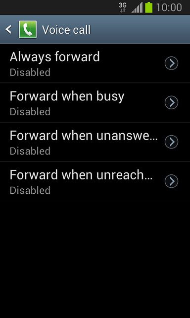 Forward when busy