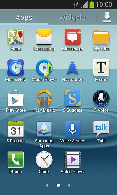 Press Play Store.