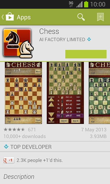 To buy an app:Press the price.