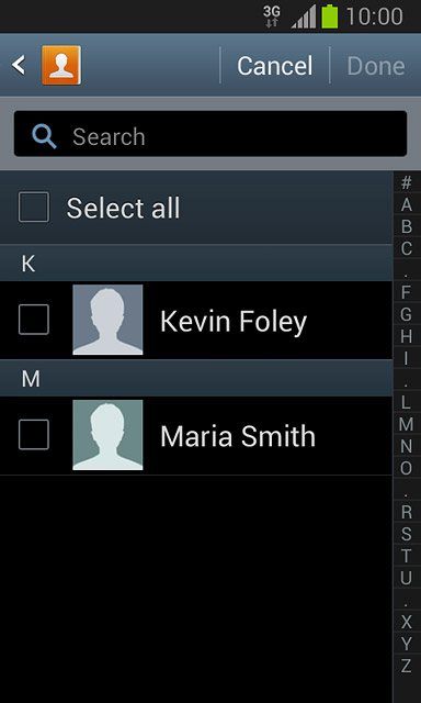 Press Select all.
