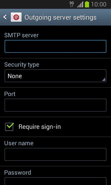 Press the drop down list below 