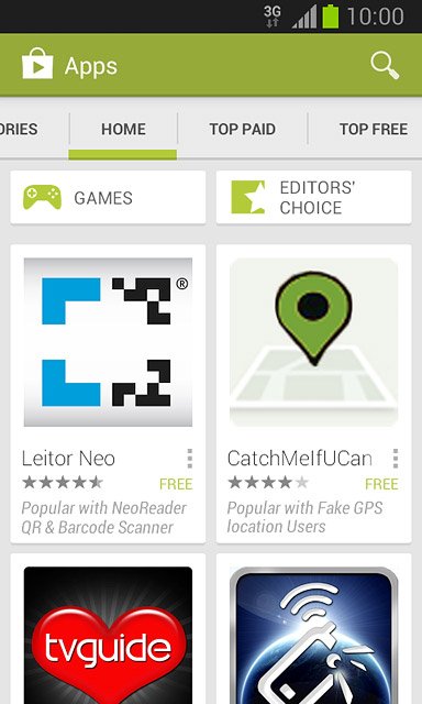 To search by name:Press the search icon.