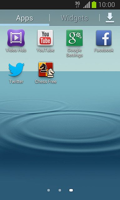Press the app you've just installed.Follow the instructions on the display to use the app.