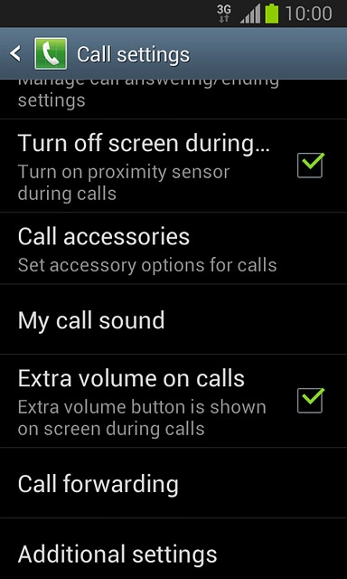 Press Additional settings.