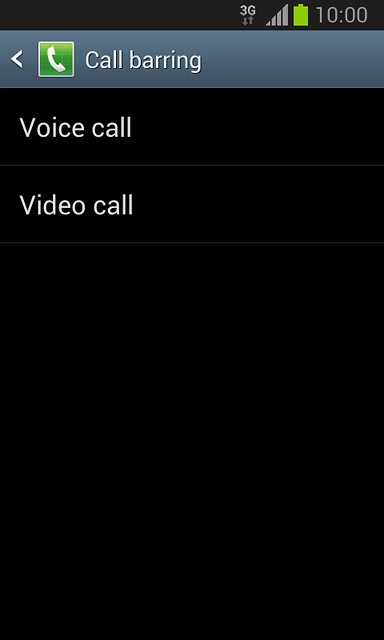 Press Voice call.