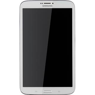 Point the camera lens at the front of your tablet at the required object during a video call.