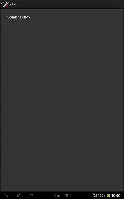 Press the home icon to return to the home screen.