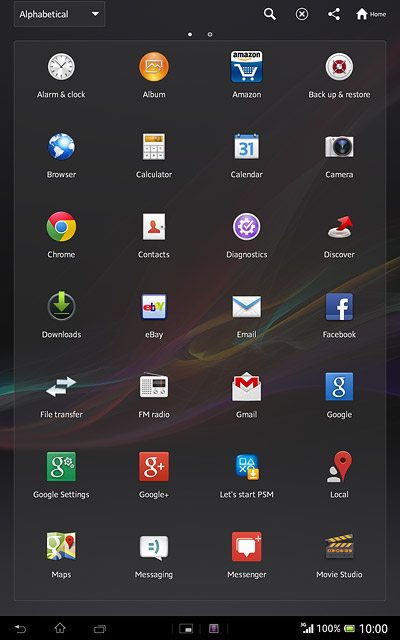 Press Browser.