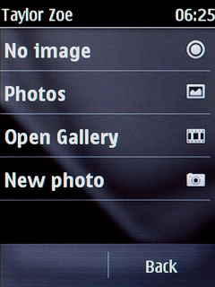 If you select Open Gallery:Go to the required folder.