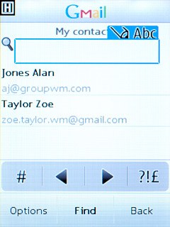 Press the required contact.Repeat the procedure to add more recipients.