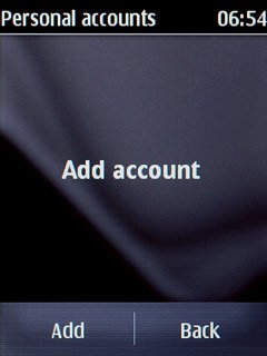 If no data connections have been created:Press Add.