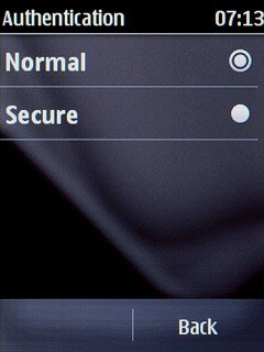 Press Normal.