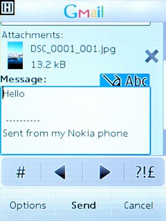 Press Send.