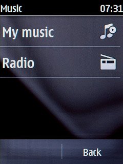 Press My music.