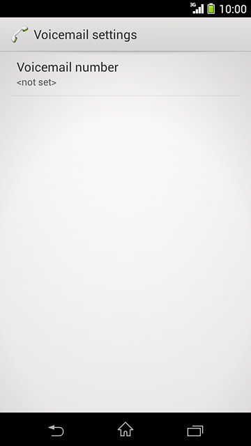 Press Voicemail number.