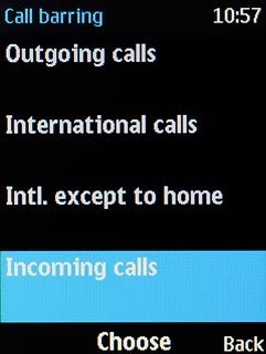 Incoming calls