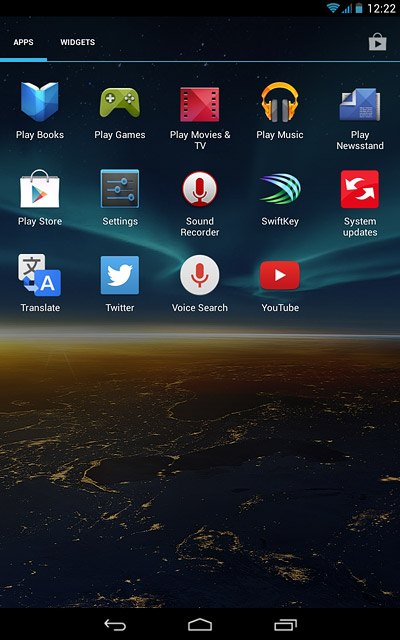Press Play Store.