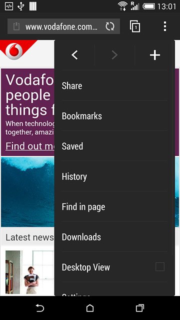 Press the add icon.