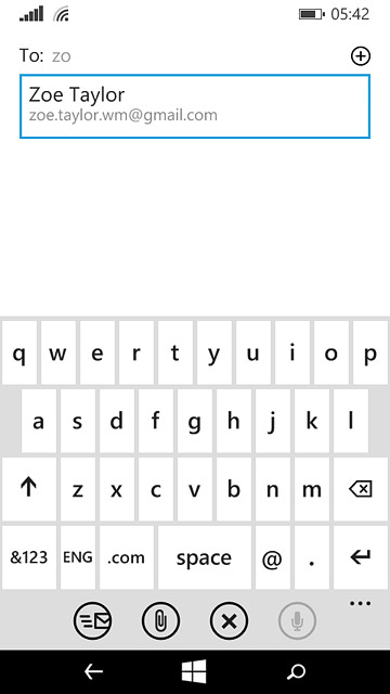 Key in the first letters of the required contact.Matching contacts are displayed.Press the required contact.Repeat the procedure to add more recipients.