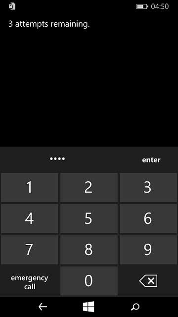 Key in your PIN and press enter.If your phone rejects the SIM:Contact your distributor or service provider where you bought your phone.