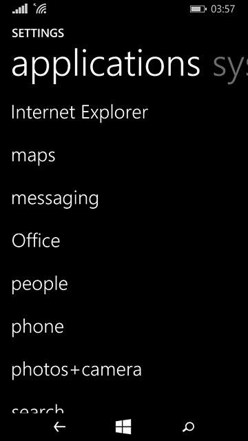 Slide your finger left on the display to find applications.