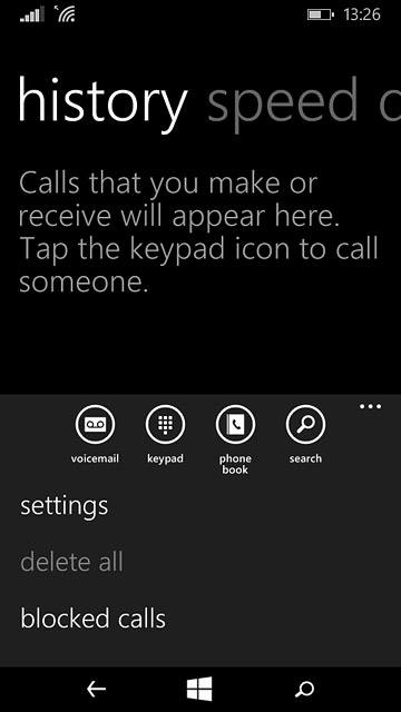 Press settings.