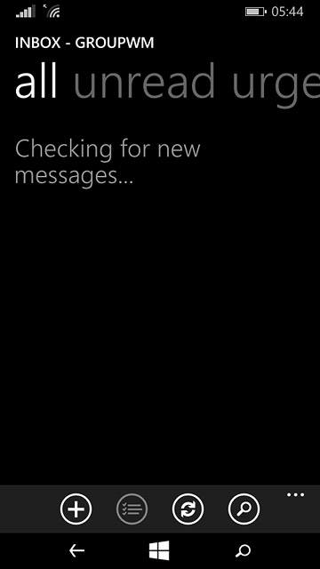 Press the home icon to return to the home screen.